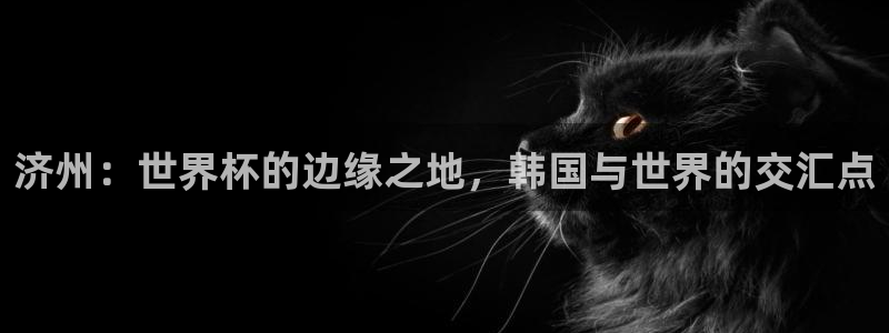 免费足球比赛直播高清：济州：世界杯的边缘之地，韩国与世界的交汇点